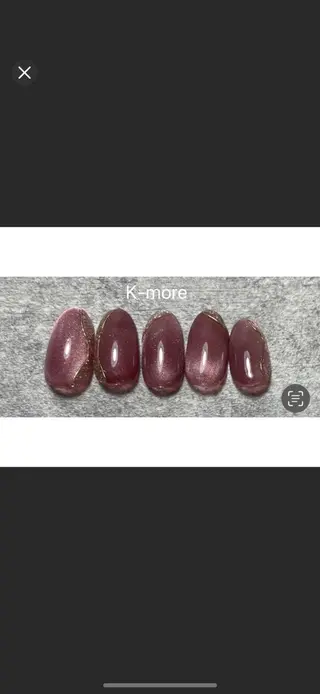 ミディアム K-more（ケーモア）知立店所属・K-more知立店 まなみのネイルデザイン