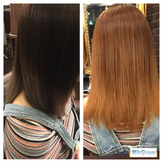 カラー 藤井菜々 （エルベスアクト）のヘアスタイル