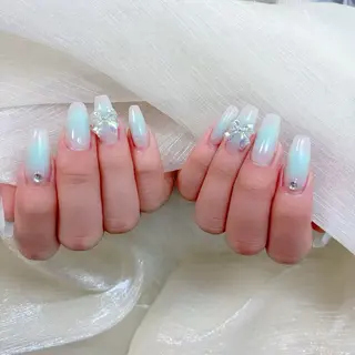 ネイル 長さだし/持込/ ins風ネイル/Umのネイルデザイン