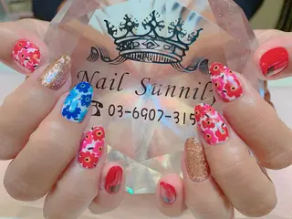 ネイル 長さだし専門店 M2　rikaのネイルデザイン