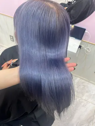 ロング 新宿/ハイトーン 韓国風/Narukaのヘアスタイル