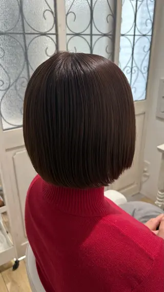 ショート カラー ♣️似合わせカット 艶髪カラーYUUGAのヘアスタイル