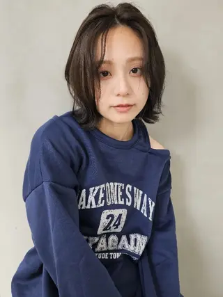 ショート Ayu🐾 ブリーチ無しカラーのヘアスタイル