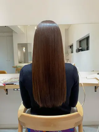 ロング ✨髪質改善　美髪✨ 縮毛　井上 大誠のヘアスタイル