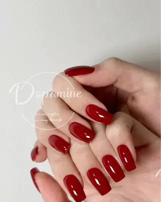 カラー Ruru Dopamineのネイルデザイン