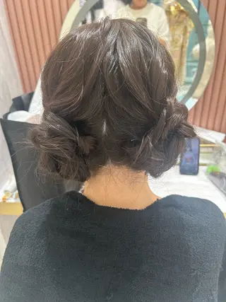 セミロング Delight ヘアメイク着付けのヘアスタイル