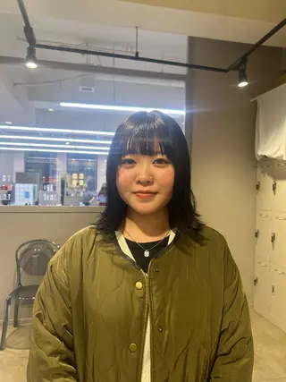 カラー 透明感ベージュ🤎 ナチュラルレイヤーのヘアスタイル