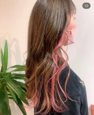 ロング mao艶カラー お洒落ヘア🎀のヘアスタイル