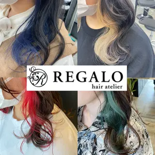 セミロング カラー 🔥REGALO☄️ 佐藤涼風🔥のヘアスタイル