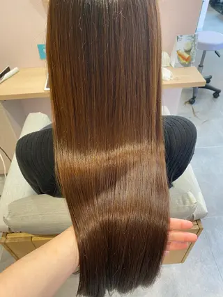 ロング カラー nagisa /縮毛矯正のヘアスタイル