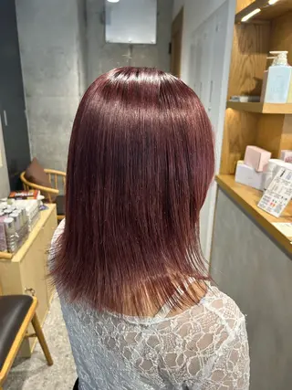 カラー 🍎ダブルカラー 🍎KUREA🍎のヘアスタイル