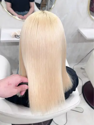 ロング ブリーチ指名🥇/ ボブ/HISAKIのヘアスタイル