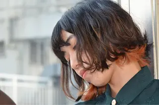 ショート カラー 🌿earth亀有店 【緑髪のノブ】🌿のヘアスタイル