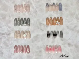 ロング Nail& Eyelashパレスのマツエク・マツパデザイン