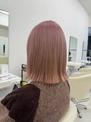 ショート カラー AITOKYO Ｓ渋谷所属・渋谷/ハイトーン/ ブリーチ/歩夢のヘアスタイル