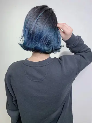 ミディアム motion所属・FUKUNAGA YUのヘアスタイル