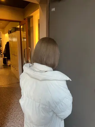 ショート 水田仁 【美髪髪質改善】のヘアスタイル