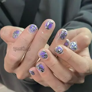 メンズ ネイル Dark Honey nozomiのネイルデザイン