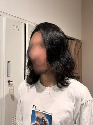 ミディアム パーマ ulQua 戸田のヘアスタイル