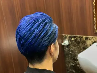 ショート カラー メンズ 浅見 天翔のヘアスタイル