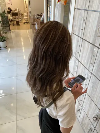 ロング カラー グランデュール焼津 SEIRYU🐉のヘアスタイル