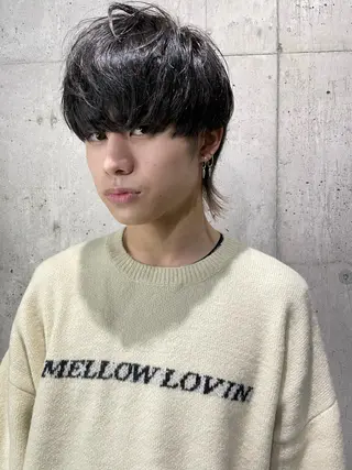 カラー メンズ メンズブリーチカラー /パーマ ごーた立川のヘアスタイル