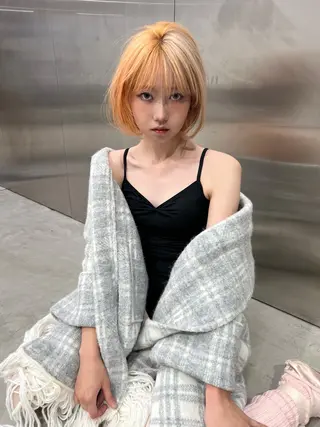 ショート カラー LA KING KYOTO所属・レイヤーカット/ miranのヘアスタイル