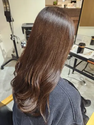 カラー OVAL hair はづきのヘアスタイル