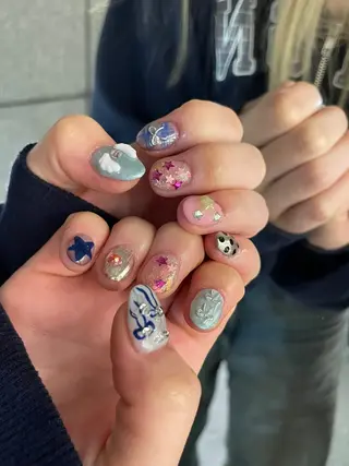 ネイル ꪆৎ平行アーチ ྀི ワカナの眉毛・アイブロウイメージ