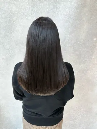 ロング 🔸縮毛矯正/髪質 改善カラー石崎🔸のヘアスタイル