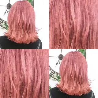 ミディアム ハイトーン💫 エクステ💫maiのヘアスタイル