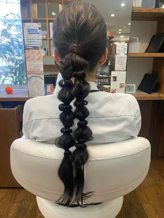 I's hair NUBOU所属・小守林 蘭のヘアスタイル