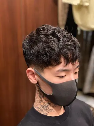 ショート メンズ ヒロ銀座東京駅八重洲店所属・笠原 大輝のヘアスタイル