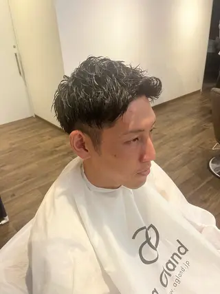 ショート メンズ 吹田/岸辺/宇津 太喜のヘアスタイル