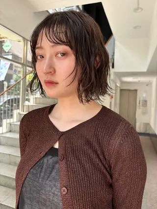 パーマ 穂積 大二朗のヘアスタイル