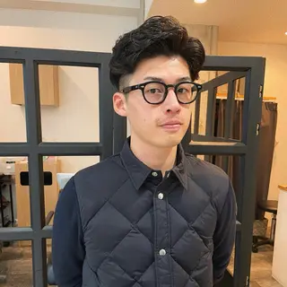 ショート パーマ メンズ 堀江将太朗/恵比寿/ メンズカットのヘアスタイル