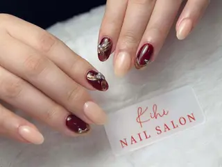 ネイル ユリ🎀長さだし/ パラジェル/持ち込みのネイルデザイン