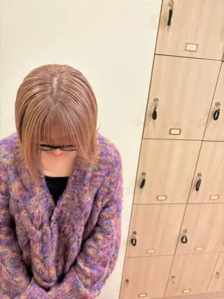 ミディアム カラー 【PDfino大通】 サクラ.のヘアスタイル