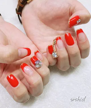 ネイル orchid ♡オーキッドのネイルデザイン