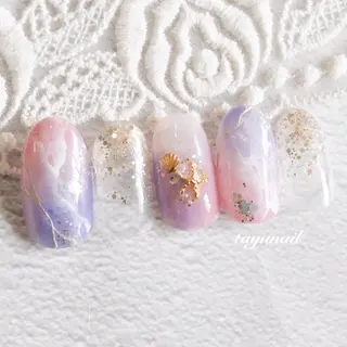 ネイル ネイルサロン・ネイルスクール　たゆnail所属・ネイルサロン 【たゆnail】のネイルデザイン