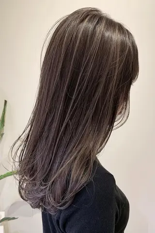 ミディアム ケアパーマ /根本剛史のヘアスタイル