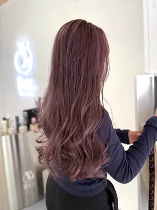 ロング カラー BEL THE CHIC所属・moeka🎀 似合わせカラー🎀のヘアスタイル