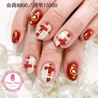 ネイル 💗🪽Tiary Nail🪽💗のネイルデザイン