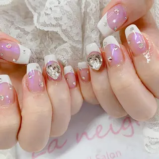 ネイル La neige* yuki 🥯🍑のネイルデザイン