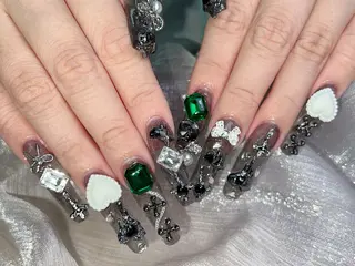 ネイル lucky nail 歌舞伎町のネイルデザイン