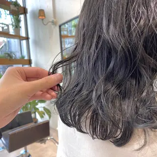 ミディアム カラー ヘアアレンジ 【ダメージレス施術】 【透明感】北村 拓也のヘアスタイル