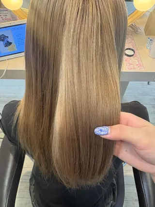 セミロング CREA渋沢 モデル募集🌺アイナのヘアスタイル