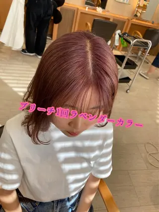 ロング カラー 🟢NEGi🟣 🫧髪質改善のヘアスタイル