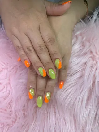 ネイル ネイルサロンキュアイスト所属・キュアイスト アコパラジェル調布のネイルデザイン