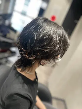 パーマ 岸田 怜奈のヘアスタイル